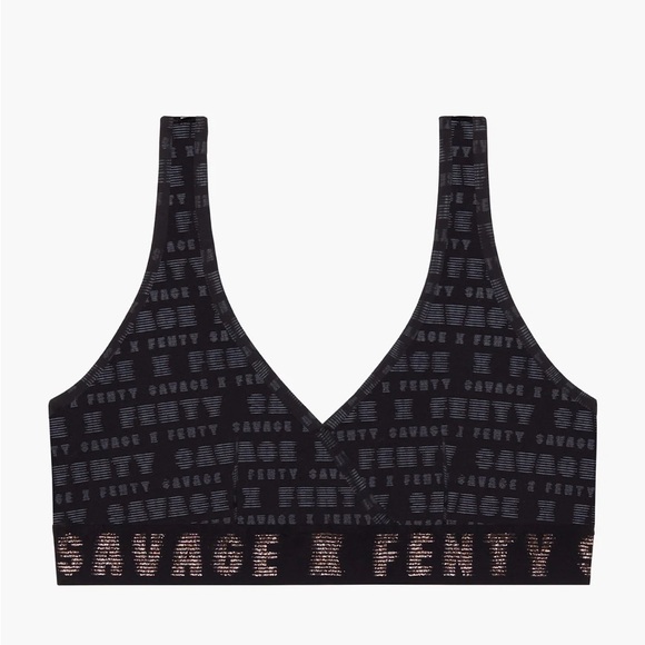 Savage X Fenty Black Bralette - Picture 1 of 6